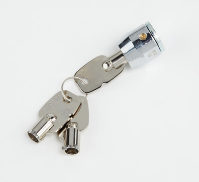 Cylinder locks are keyed uniquely. For 'keyed alike' locks order part #502706.
