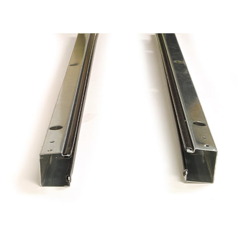 Replacement guides for model 944 doors, sold in pairs. Select a height based on rough opening size, NOT based on the actual height of the guides. Actual guide height will be approximately 3.5 foot taller than rough opening size. Fits model 944 only.